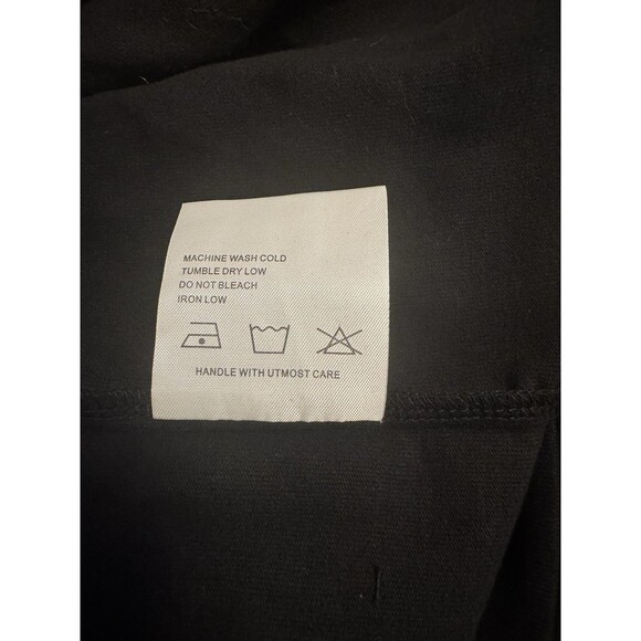 NWT PROFOUND AESTHETIC Graphic Tee T-shirt Streetwear Black Embroidered Large a7 - Picture 8 of 12